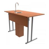 Стол ученический с сантехникой