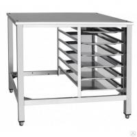 Подставка для пароконвектомата, 6 гастроемкостей, 840х700х770/800 мм