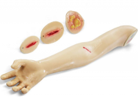 Фантом руки для наложения и снятия швов, обработки ожогов и ран