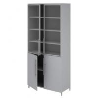 Шкаф лабораторный со стеклянными дверками, 800x500х195