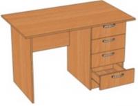 Стол с ящиками для хранения (с тумбой)