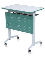 Стол ученический одноместный на роликах