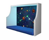 Интерактивный скалодром «Скала» крепление к полу 3,4*4,5 м