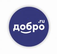 Стенд резной "Логотип "Добро.ru"